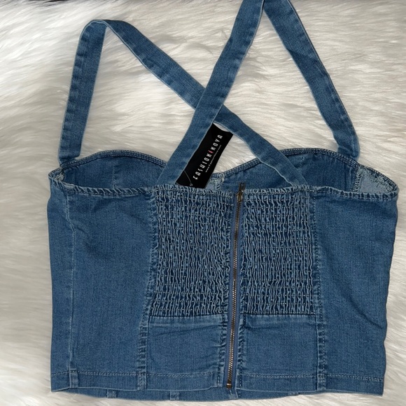 Nova denim top 💫 - Picture 5 of 6